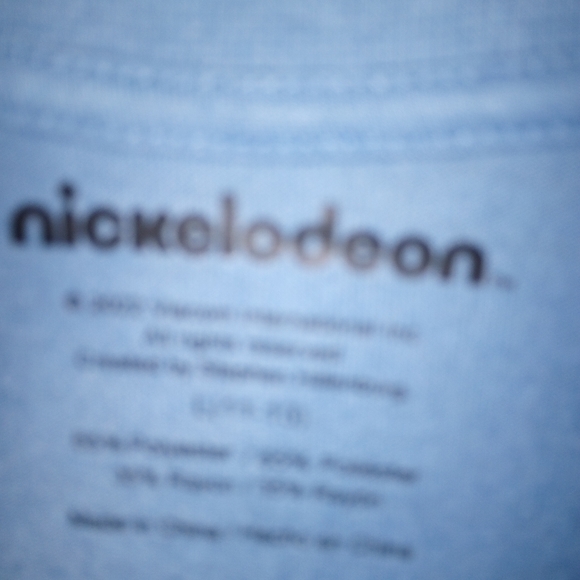 Blue Nickelodeon SpongeBob T-Shirt Size (L) - Picture 2 of 6